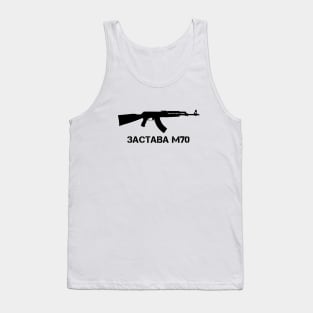 Yugoslav Zastava M70 Assault Rifle Graphic Tank Top